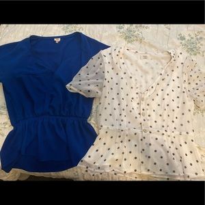Aritzia Blouse x2